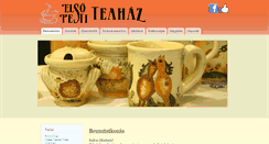Desktop Screenshot of elso-pesti-teahaz.hu